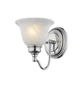 Livex Lighting 1351 Chrome Essex Bathroom Wall Sconce With 1-LIGHT. Fixed Price $77.96.