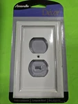 Amerelle 4052DW Elly 1 Gang Duplex Composite Wall Plate - White *lot Of 4*. Fixed Price $19.99.