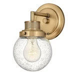 Hinkley Lighting 1 Poppy Bath Vanity, Heritage Brass - 5930HB. Fixed Price $149.00.