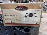 Millbridge 2-LIGHT Oil-rubbed Bronze Wall Mount Sconce By Design House. Fixed Price $22.00.