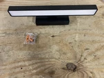 Afx BRCV1803LAJUDBK Brock 2 Light 18" Wide Led Bath Bar Black/white *read*. Fixed Price $99.99.