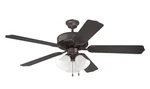 Craftmade C205FB Pro Builder Ceiling Fan With Pointed Blades Flat Black. Fixed Price $87.99.