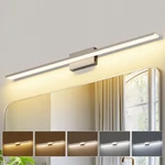 Jusheng Brushed Nickel Modern Led Vanity Lights For Bathroom Fixtures. Fixed Price $155.63.