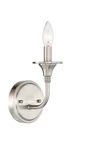 Craftmade 57061 Jolenne 8" Tall Bathroom Sconce - Nickel. Fixed Price $44.07.