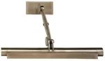 Nip Robert Abbey D407 "david Easton Meilleur" Antique Nickel 18" Picture Light. Fixed Price $224.95.
