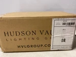 Hudson Valley Lighting 5271-PN Malone 14" Tall Bathroom Sconce Polished Nickel. Fixed Price $224.99.
