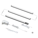 Lumiland 3 Pcs 12-INCH Led Under Cabinet Lighting Plug-in With Hand Wave, Dim.... Fixed Price $22.00.