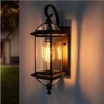Outdoor Light Fixture 18.5" Porch Oil Rubbed Bronze Wall Ligh.... Fixed Price $154.85.