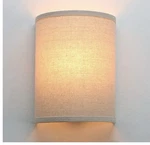 Jimubeam Wall Sconce Lighting Linen Fabric Decor, Industrial Vintage Night. Fixed Price $26.99.