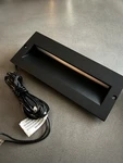 Hinkley Lighting Taper Led Step - 12V, 2.5W, 8 1/2 1565SK Satin Black. Fixed Price $75.00.