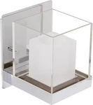 Dvi Lighting DVP3902CH-OP Wall Sconce With Opal Glass Shades, Chrome Finish. Fixed Price $131.00.