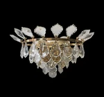 New 3 Lights Luxury Crystal Wall Sconce With Gold Finish-vintage French Style. Fixed Price $75.00.