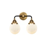 Innovations Beacon Light 14" Bath Vanity, Bab/frosted 288-2W-BAB-G201-6. Fixed Price $258.72.
