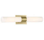 Wac Lighting Elementum 2700K Led Bathroom Brushed Brass Vanity WS-7230-BR. Fixed Price $208.86.