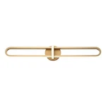 Eurofase 37041-021 Botton Medium Led Wall Sconce- Satin Gold- 36. Fixed Price $216.99.