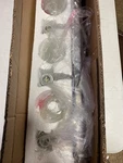 Kira Home Armada 48" 6-LIGHT Modern Vanity Light, Nickel & Frosted Glass. Fixed Price $129.99.