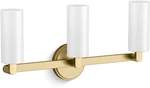 Kohler Lighting 35874-SC03 Crue 22"W Vanity Brushed Moderne. Fixed Price $368.20.