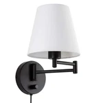 Vonluce Modern Swing Arm Wall Mount Light Plug In, Corded Lamps With Whi.... Fixed Price $74.90.