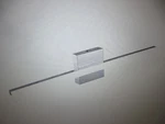 Lamqee 23.6 In. 1-LIGHT 24-WATT 6500K Cool White Chrome Led Vanity. Fixed Price $32.35.