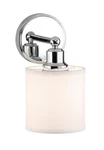 Xinbei Lighting Wall 1 Sconce With Drum Fabric Shade Chrome,. Fixed Price $60.47.
