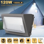 120W Led Wall Pack With Dusk To Dawn 15600LM 5000K Daylight AC100-277V. Fixed Price $99.11.