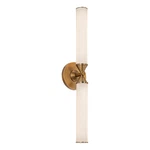 Alora Edwin 22" Led Wall/vanity, Brass/frosted Ribbed - WV348222VBFR. Fixed Price $477.60.