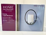 Home Decorators Downing 1-LIGHT Polished Nickel / Corona Bronze Wall Sconce. Fixed Price $24.76.