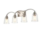 Millennium Lighting 31" Wide Bathroom Vanity LIGHTMODEL:3604-BN. Fixed Price $129.00.