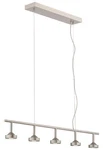 Philips Forecast F91036 36" Yo 5-LIGHT Satin Nickel Island. Fixed Price $119.99.