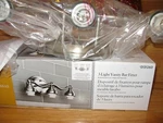 Portfolio 3-LIGHT 18" Vanity Bar Fitter (shades Sold SEPARATELY)0131260 & Extras. Fixed Price $29.99.