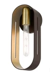 Livex Lighting 45762-07 Ravena Wall Sconce Bronze With Antique Brass Accents. Fixed Price $42.30.