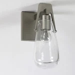 Hubbardton Forge Vessel 1-LIGHT Brushed Nickel Sconce 202140-SKT-22-ZM. Fixed Price $250.00.