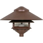 Nuvo Lighting Louver Large 10" Top Pagoda , Old Bronze SF76-635. Fixed Price $41.99.