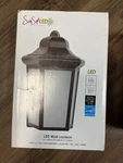 Sunset Lighting 12.25-IN Black Integrated Outdoor Wall Energy Star (Z11). Fixed Price $36.10.