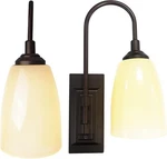 Westek Led Battery Operated Wall Sconce, 2 Pack - Bronze Finish. Fixed Price $24.98.