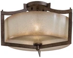 Minka-lavery Clarte Semi-flush Ceiling Light Fixture. Fixed Price $49.99.