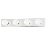 Maxim Lighting 4454PC Essentials 4-LIGHT 24" Wide Polished Chrome Vanity. Fixed Price $32.00.