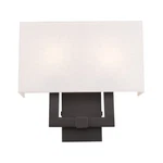 Livex 52132-92 Transitional Two Light Wall Sconce From Meridian Collection Da.... Fixed Price $145.18.