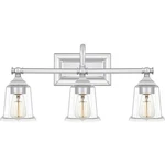 Quoizel NLC8603 Nicholas Light 22"W Bathroom Vanity - Chrome. Fixed Price $249.99.