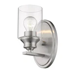 Acclaim Gemma 1-LIGHT Sconce, Satin Nickel IN41450SN. Fixed Price $72.00.