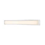 Z-lite Baden 2 Light 46" Vanity, Chrome, Frosted White 1933-46CH-LED. Fixed Price $299.99.
