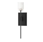 Hubbardton Forge Echo Sconce 1-LIGHT Cast Glass (yc) In Black 204320-SKT-10-YC03. Fixed Price $250.00.