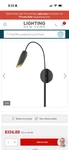 Pair Of Fredrick Raymond- Bowery Led 4.75 Inch Black Sconce Wall Light. Fixed Price $325.00.