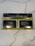 Satco 14" Deluxe Polished Brass Picture Lighting Accent Artwork Lamp. Fixed Price $39.97.