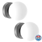 Aoceley Globe Wall Sconces Set Of Two Black Mid Century Light. Fixed Price $88.90.