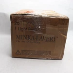 Minka Lavery Crystal Kay Clear Glass Bath Vanity Wall Sconce 2611-77. Fixed Price $39.60.