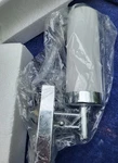 Contemporary Chrome Light Wall Sconce Lamp. Fixed Price $29.95.