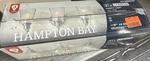 Hampton Bay Lyndon 21 In 3-LIGHT Vanity Chrome Clear Reeded Glass. Fixed Price $39.99.