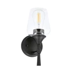 Sunset 1-LIGHT Black Vanity For Bathroom Wall Mount Fixture 100W F27011-31. Fixed Price $29.99.