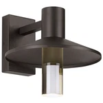 Tech Lighting 700OWASHH92716CZUNV Outdoor Wall Sconce With Clear Cylinder. Fixed Price $649.00.